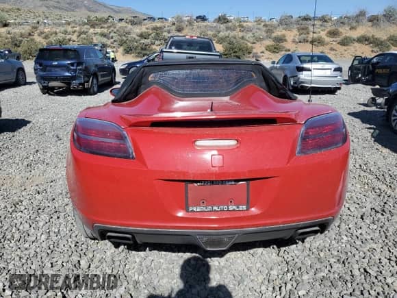 2008 Saturn Sky Red Line with VIN 1G8MG35X68Y120137, listed as a Copart auction lot 61247555 with 107,394 mi miles and Salvage title. Bid and sale history available at DreamBid. Image 6.