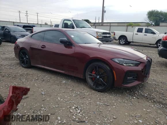 2023 BMW 4 Series 430i xDrive with VIN WBA73AP06PCM49576, listed as a Copart auction lot 54589993 with 1,742 mi miles and . Bid and sale history available at DreamBid. Image 4.