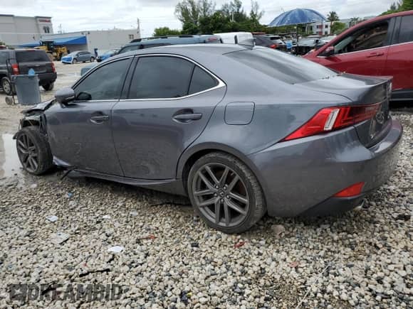 2015 Lexus IS 350 с VIN JTHCE1D20F5007511, выставлен на аукционе Copart как лот 81128795 с пробегом 82 790 миль миль и Списание • Salvage title. История ставок и продаж доступна на DreamBid. Изображение 2.