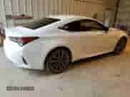 2021 Lexus RC 350 F Sport with VIN JTHGZ5DC7M5011168, listed as a Copart auction lot 51616335 with 36,673 mi miles and Salvage title. Bid and sale history available at DreamBid. Image 3.