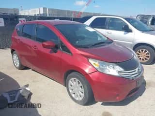 2016 Nissan Note SV z VIN 3N1CE2CPXGL396344, wystawiony jako IAAI lot #42593887 z przebiegiem 130 905 mil mil oraz . Historia ofert i sprzedaży dostępna na DreamBid. Obrazek 1.