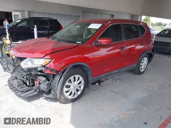 2016 Nissan Rogue SV with VIN 5N1AT2MN0GC774749, listed as a IAAI auction lot 43173621 with 185,777 mi miles and . Bid and sale history available at DreamBid. Image 2.
