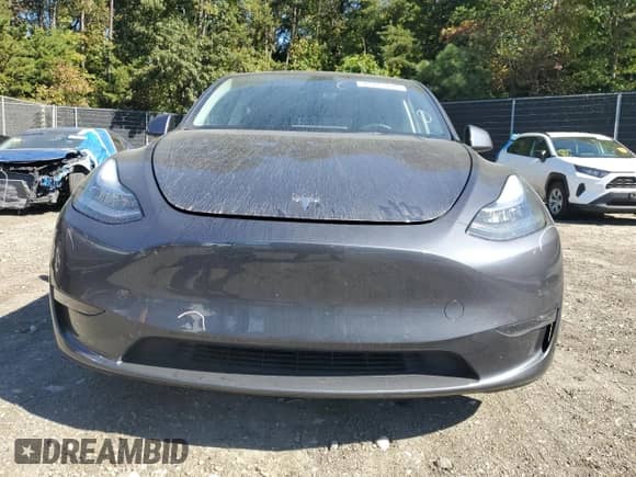 2021 Tesla Model Y Long Range with VIN 5YJYGAEE9MF296278, listed as a Copart auction lot 85291245 with 72,651 mi miles and Salvage title. Bid and sale history available at DreamBid. Image 5.