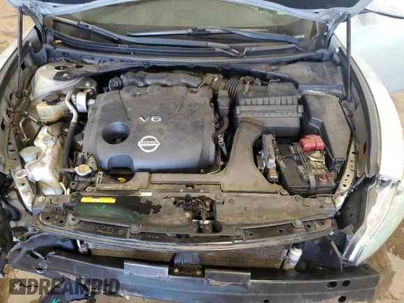 2014 Nissan Maxima SV with VIN 1N4AA5APXEC480683, listed as a Copart auction lot 85312855 with 129,945 mi miles and Salvage title. Bid and sale history available at DreamBid. Image 11.