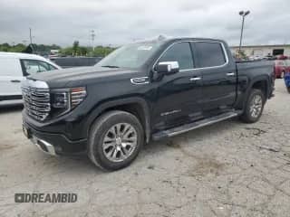 2022 GMC Sierra 1500 Denali with VIN 3GTUUGED2NG608146, listed as a Copart auction lot 58410155 with 31,094 mi miles and Salvage title. Bid and sale history available at DreamBid. Image 1.