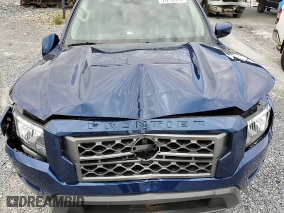 2023 Nissan Frontier Pro-X with VIN 1N6ED1EJ4PN639087, listed as a Copart auction lot 57213374 with 12,347 mi miles and Salvage title. Bid and sale history available at DreamBid. Image 11.