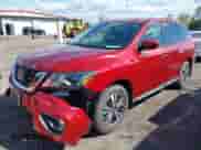 2017 Nissan Pathfinder Platinum with VIN 5N1DR2MM9HC692782, listed as a IAAI auction lot 43409488 with 131,775 mi miles and . Bid and sale history available at DreamBid. Image 2.