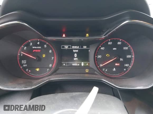 2023 Chevrolet TrailBlazer RS with VIN KL79MTSL5PB175411, listed as a IAAI auction lot 41344688 with 16,830 mi miles and . Bid and sale history available at DreamBid. Image 7.