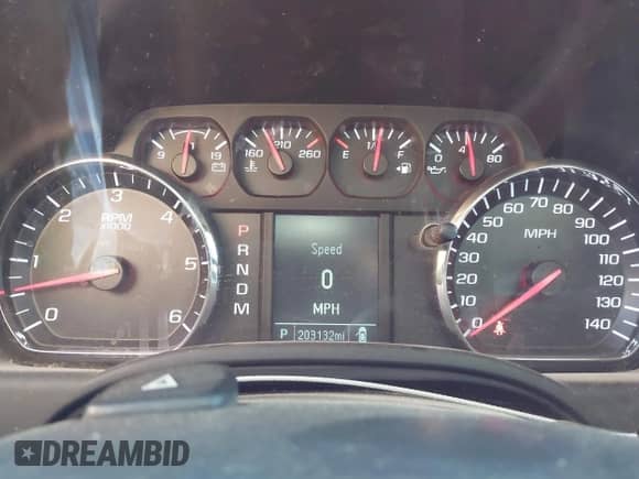 2015 Chevrolet Suburban with VIN 1GNSK5EC1FR682675, listed as a IAAI auction lot 43283608 with 203,132 mi miles and . Bid and sale history available at DreamBid. Image 7.