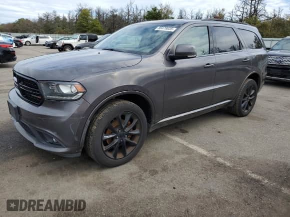 2017 Dodge Durango GT with VIN 1C4RDJDG1HC926023, listed as a Copart auction lot 86479835 with 201,888 mi miles and Clean title. Bid and sale history available at DreamBid. Image 1.