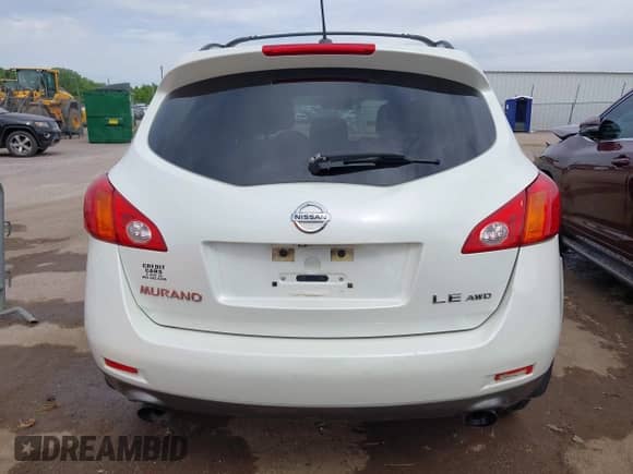2009 Nissan Murano S z VIN JN8AZ18W69W137810, wystawiony jako IAAI lot #42174267 z przebiegiem 178 538 mil mil oraz . Historia ofert i sprzedaży dostępna na DreamBid. Obrazek 16.