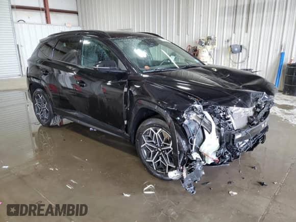 2022 Hyundai Tucson N Line z VIN KM8JFCAE1NU151097, wystawiony jako Copart lot #58747205 z przebiegiem 45 104 mil mil oraz Szkoda całkowita • Salvage title. Historia ofert i sprzedaży dostępna na DreamBid. Obrazek 4.