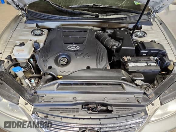 2009 Hyundai Azera GLS with VIN KMHFC46D89A350353, listed as a Copart auction lot 80686025 with 84,101 mi miles and Salvage title. Bid and sale history available at DreamBid. Image 11.