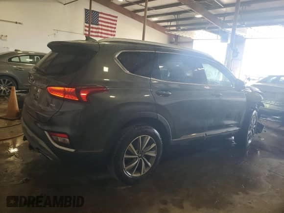 2020 Hyundai Santa Fe Limited with VIN 5NMS5CAD0LH260920, listed as a Copart auction lot 64756065 with 47,686 mi miles and Salvage title. Bid and sale history available at DreamBid. Image 3.