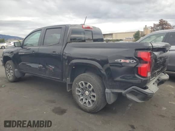 2023 Chevrolet Colorado 4WD LT with VIN 1GCPTCEK2P1187635, listed as a Copart auction lot 84894095 with 45,591 mi miles and Salvage title. Bid and sale history available at DreamBid. Image 2.