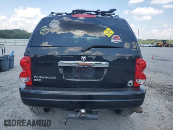2004 Dodge Durango SLT with VIN 1D4HD48N54F167491, listed as a Copart auction lot 69542875 with 255,637 mi miles and Salvage title. Bid and sale history available at DreamBid. Image 6.