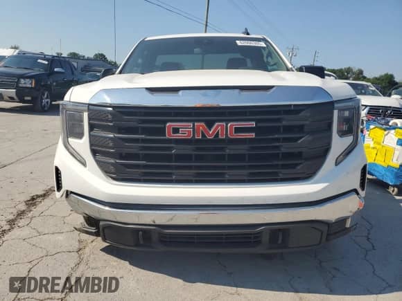 2024 GMC Sierra 1500 Pro with VIN 3GTNHAEK3RG236861, listed as a Copart auction lot 62006305 with 51,460 mi miles and Salvage title. Bid and sale history available at DreamBid. Image 5.