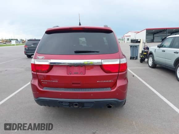2013 Dodge Durango Citadel with VIN 1C4RDJEGXDC637943, listed as a IAAI auction lot 42681869 with 223,664 mi miles and . Bid and sale history available at DreamBid. Image 16.