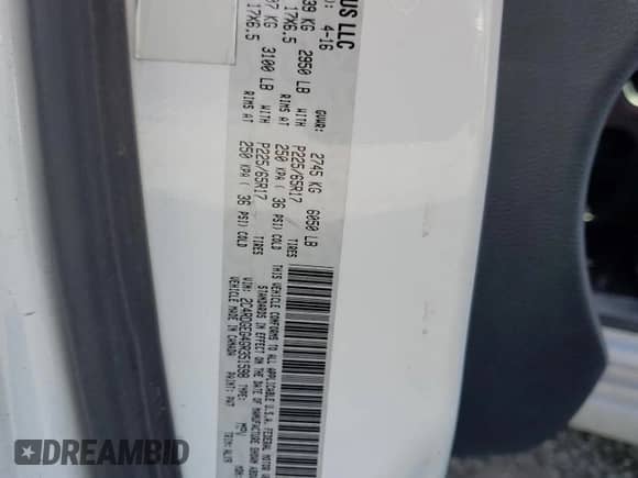 2016 Dodge Grand Caravan R/T with VIN 2C4RDGEG4GR351598, listed as a Copart auction lot 85180835 with 120,037 mi miles and Clean title. Bid and sale history available at DreamBid. Image 13.