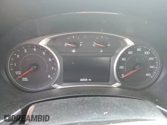 2022 Chevrolet Equinox LS with VIN 3GNAXSEV9NS106857, listed as a Copart auction lot 65586405 with 22,008 mi miles and Salvage title. Bid and sale history available at DreamBid. Image 9.