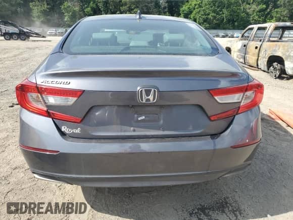 2018 Honda Accord EX-L with VIN 1HGCV1F62JA016410, listed as a Copart auction lot 58618815 with 154,808 mi miles and Salvage title. Bid and sale history available at DreamBid. Image 6.