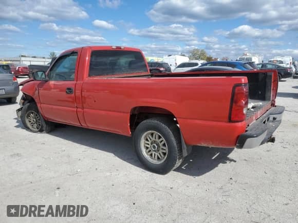 2006 Chevrolet Silverado 1500 LS with VIN 1GCEK14TX6E152535, listed as a Copart auction lot 76153124 with 85,960 mi miles and Non repairable. Bid and sale history available at DreamBid. Image 2.