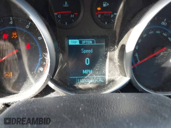 2014 Chevrolet Cruze 1LT z VIN 1G1PC5SB5E7341841, wystawiony jako IAAI lot #43574877 z przebiegiem 113 006 mil mil oraz . Historia ofert i sprzedaży dostępna na DreamBid. Obrazek 7.