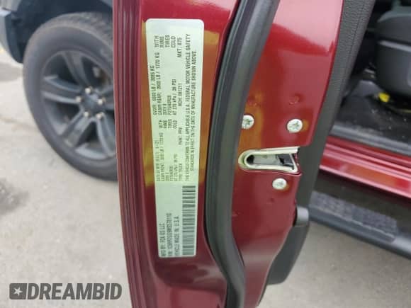 2021 Ram 1500 Warlock z VIN 1C6RR7GG9MS578110, wystawiony jako Copart lot #69328305 z przebiegiem 69 969 mil mil oraz Szkoda całkowita • Salvage title. Historia ofert i sprzedaży dostępna na DreamBid. Obrazek 12.