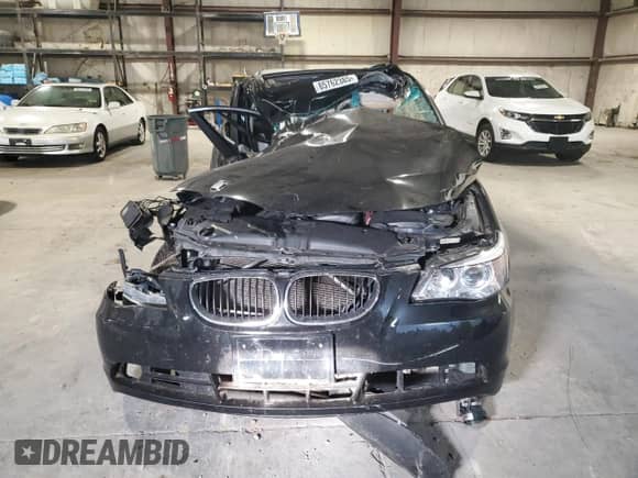 2004 BMW 5 Series 530i с VIN WBANA73504B047314, выставлен на аукционе Copart как лот 85762385 с пробегом Не указан миль и На запчасти • Non repairable. История ставок и продаж доступна на DreamBid. Изображение 5.