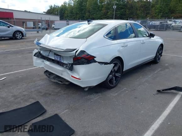 2024 Honda Accord Sport with VIN 1HGCY2F53RA035984, listed as a IAAI auction lot 43225735 with 30,228 mi miles and . Bid and sale history available at DreamBid. Image 4.