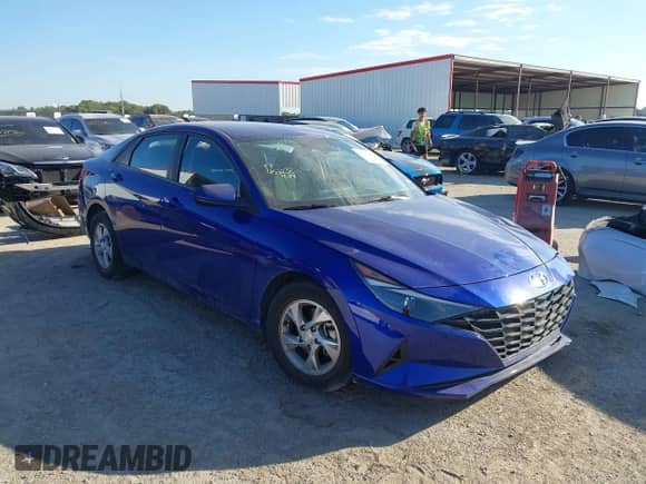 2023 Hyundai Elantra SE with VIN KMHLL4AG1PU596242, listed as a IAAI auction lot 43378567 with 25,135 mi miles and . Bid and sale history available at DreamBid. Image 1.