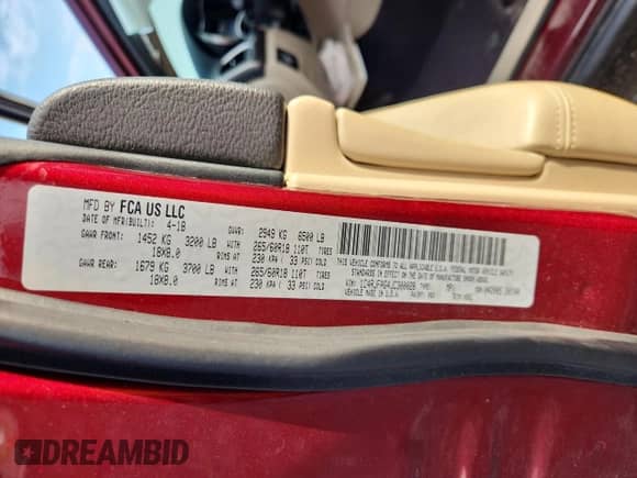 2018 Jeep Grand Cherokee Laredo E with VIN 1C4RJFAG4JC300028, listed as a Copart auction lot 81552525 with 51,260 mi miles and Clean title. Bid and sale history available at DreamBid. Image 13.