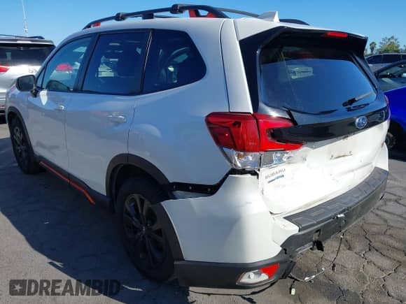 2019 Subaru Forester Special Sports z VIN JF2SKAKC7KH499434, wystawiony jako IAAI lot #43187924 z przebiegiem 57 737 mil mil oraz . Historia ofert i sprzedaży dostępna na DreamBid. Obrazek 3.