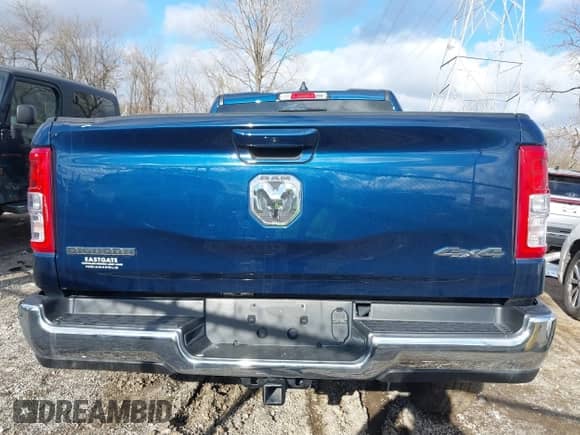 2022 Ram 1500 Big Horn with VIN 1C6RRFBG0NN397432, listed as a IAAI auction lot 41197990 with 29,154 mi miles and . Bid and sale history available at DreamBid. Image 16.
