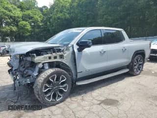 2024 GMC Sierra 1500 z VIN 1GT401EL7RU401058, wystawiony jako Copart lot #56396265 z przebiegiem Nie podano mil oraz Szkoda całkowita • Salvage title. Historia ofert i sprzedaży dostępna na DreamBid. Obrazek 1.