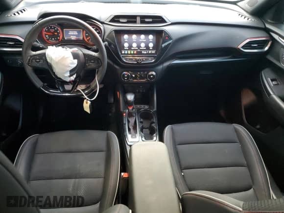 2021 Chevrolet TrailBlazer RS with VIN KL79MTSL3MB167349, listed as a Copart auction lot 71475055 with 49,878 mi miles and Salvage title. Bid and sale history available at DreamBid. Image 8.