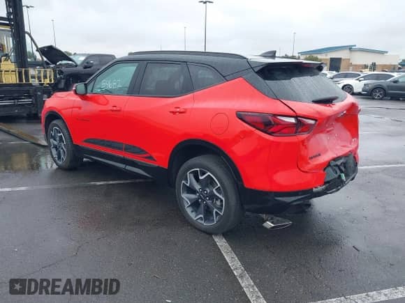 2022 Chevrolet Blazer RS с VIN 3GNKBERS5NS186565, выставлен на аукционе IAAI как лот 41454682 с пробегом 45 235 миль миль и . История ставок и продаж доступна на DreamBid. Изображение 3.