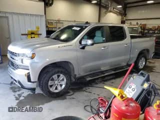 2021 Chevrolet Silverado 1500 LT with VIN 1GCPYDEK3MZ214426, listed as a Copart auction lot 82063205 with 117,077 mi miles and Clean title. Bid and sale history available at DreamBid. Image 1.