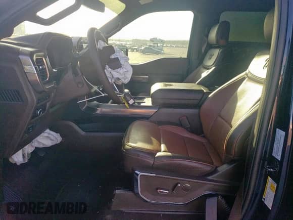 2023 Ford F-150 XL with VIN 1FTFW1E8XPFD18602, listed as a Copart auction lot 66561965 with 53,189 mi miles and Salvage title. Bid and sale history available at DreamBid. Image 7.