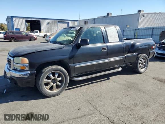 2004 GMC Sierra 1500 SLT z VIN 1GTEK19T84Z230051, wystawiony jako Copart lot #69523035 z przebiegiem 313 686 mil mil oraz Szkoda całkowita • Salvage title. Historia ofert i sprzedaży dostępna na DreamBid. Obrazek 1.