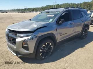 2026 Chevrolet Equinox FWD RS с VIN 3GNAXLEGXTL155564, выставлен на аукционе Copart как лот 85573505 с пробегом 1 887 миль миль и Списание • Salvage title. История ставок и продаж доступна на DreamBid. Изображение 1.