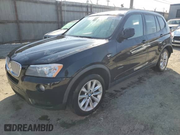 2013 BMW X3 xDrive28i z VIN 5UXWX9C55D0A17580, wystawiony jako Copart lot #89511605 z przebiegiem 149 666 mil mil oraz Czysty tytuł • Clean title. Historia ofert i sprzedaży dostępna na DreamBid. Obrazek 1.