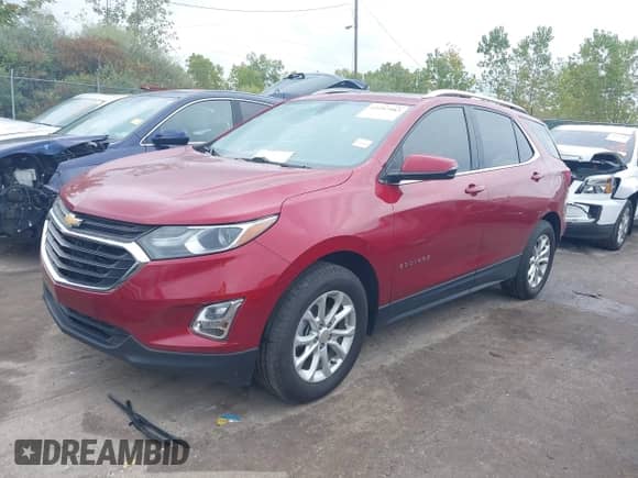 2018 Chevrolet Equinox LT с VIN 2GNAXJEV2J6346853, выставлен на аукционе IAAI как лот 43297983 с пробегом 72 714 миль миль и . История ставок и продаж доступна на DreamBid. Изображение 2.