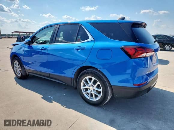 2024 Chevrolet Equinox LT с VIN 3GNAXKEG7RS110039, выставлен на аукционе Copart как лот 68189645 с пробегом 33 569 миль миль и Списание • Salvage title. История ставок и продаж доступна на DreamBid. Изображение 2.