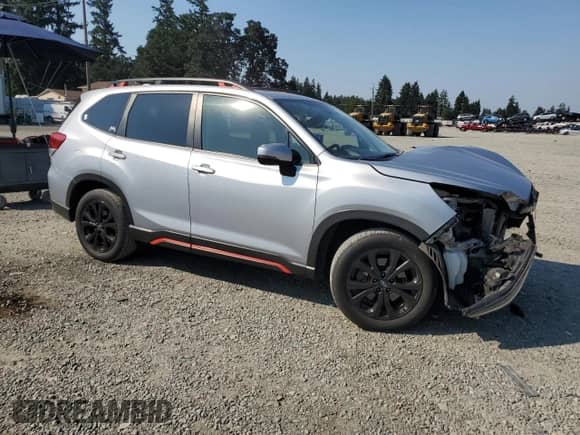 2021 Subaru Forester Special Sports z VIN JF2SKARC1MH550824, wystawiony jako Copart lot #70948495 z przebiegiem 79 446 mil mil oraz Szkoda całkowita • Salvage title. Historia ofert i sprzedaży dostępna na DreamBid. Obrazek 4.