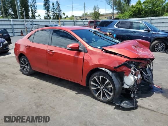 2019 Toyota Corolla XLE с VIN 5YFBURHE6KP868532, выставлен на аукционе Copart как лот 65904445 с пробегом 79 921 миль миль и На запчасти • Non repairable. История ставок и продаж доступна на DreamBid. Изображение 4.