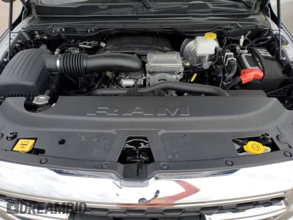 2023 Ram 1500 Big Horn with VIN 1C6SRFBT7PN678841, listed as a Copart auction lot 60423115 with 2,755 mi miles and Salvage title. Bid and sale history available at DreamBid. Image 13.