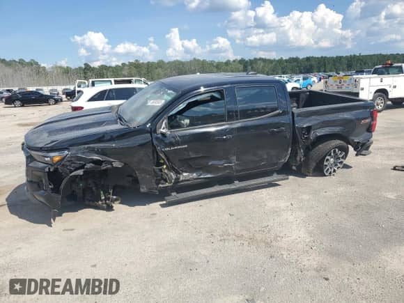 2023 Chevrolet Colorado 4WD Z71 with VIN 1GCPTDEK8P1218375, listed as a Copart auction lot 66690985 with Not provided miles and Salvage title. Bid and sale history available at DreamBid. Image 1.