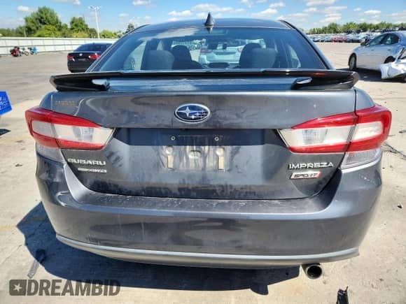 2019 Subaru Impreza Special Sports with VIN 4S3GKAJ64K3602029, listed as a Copart auction lot 81312045 with 91,414 mi miles and Salvage title. Bid and sale history available at DreamBid. Image 6.