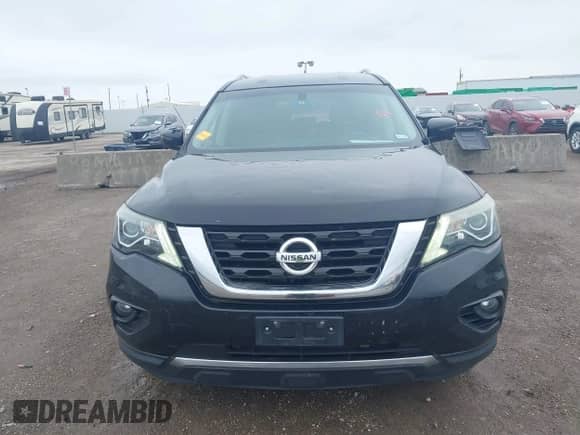 2017 Nissan Pathfinder SV with VIN 5N1DR2MM8HC690215, listed as a IAAI auction lot 41947373 with 135,819 mi miles and . Bid and sale history available at DreamBid. Image 6.